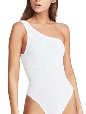 NWT Hunza G One-Shoulder Nancy Swimsuit